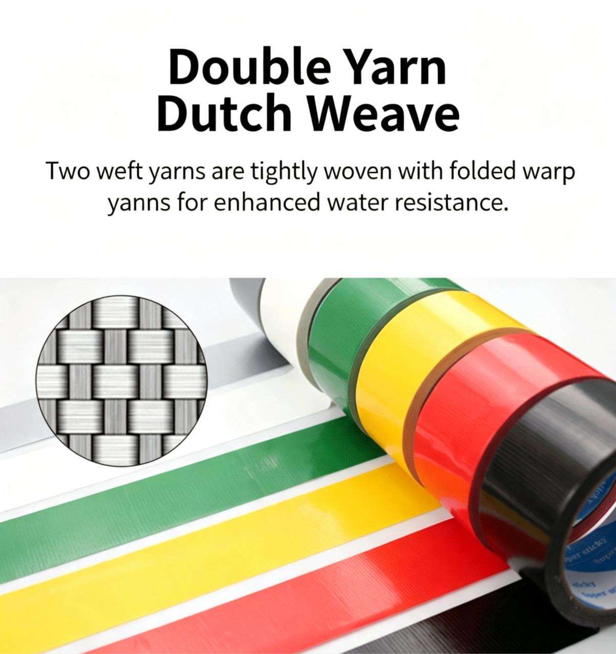 Heavy‑Duty Waterproof Gaffer Cloth Duct Tape For Sealing Repairing Bundling Construction