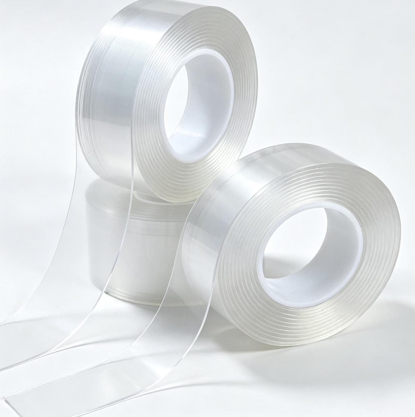 Transparent Double Sided Nano Grip Tape Transparent Double Sided Nano Grip Tape