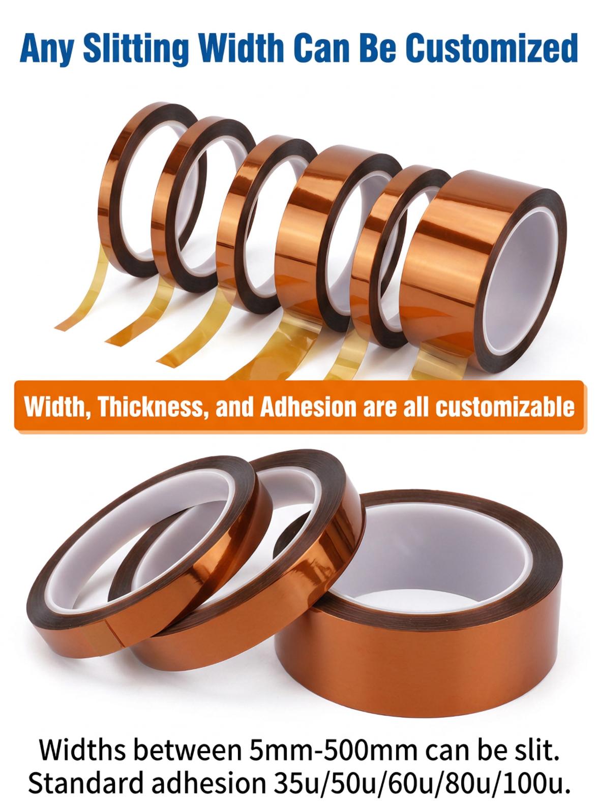 Kapton Gold Finger Polyimide PI Film Insulation High Temperature Tape